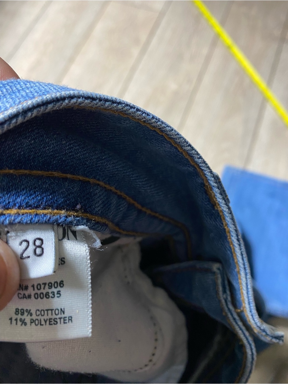 Hudson Signature Bootcut Jeans Size 28 Medium Wash Double Button Flare Y2K - Picture 8 of 8